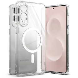 Ringke Fusion Magnetic MagSafe Case for Samsung Galaxy S25 Edge - Clear