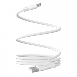 Puro Magnetic 10W Magnetic Cable USB-A - USB-C 1m - White