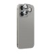 AmazingThing Aviation-Grade Alloy Tempered Glass Lens for iPhone 16 Pro / 16 Pro Max Camera Lens - Gray