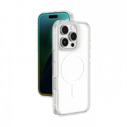 AmazingThing Titan Pro Mag Case with Magnetic Ring for iPhone 16 Pro Max - Transparent