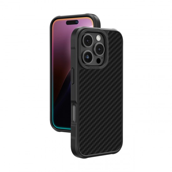 AmazingThing Titan Max Case with 1500D Aramid Fibers for iPhone 16 Pro Max - Black