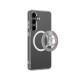 AmazingThing Minimal Mag Case with Magnetic Ring and Magnetic Ring for Samsung Galaxy S25+ - Transparent