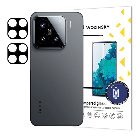 Wozinsky Full Camera Glass for Xiaomi Redmi Note 14 Pro 4G, 2-pack