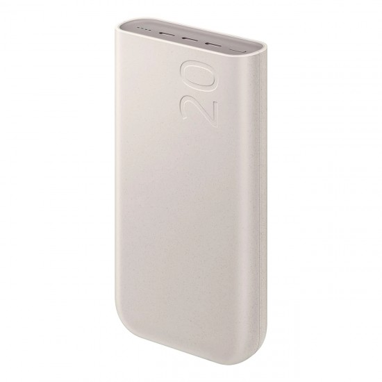Powerbank Samsung EB-P4520XUEGWW 20000 mAh 3x USB-C 45W SFC - beige