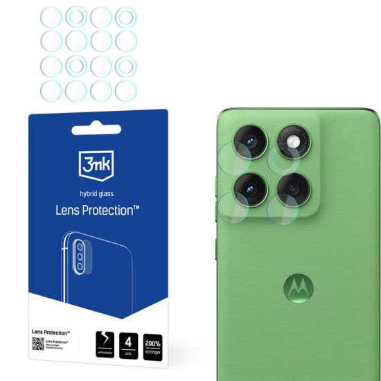 3mk Lens Protection Hybrid Glass for Motorola Edge 60 Camera Lens