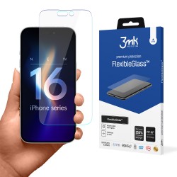3mk FlexibleGlass v2.0 Hybrid Glass for Apple iPhone 16 Pro
