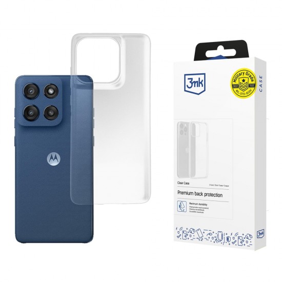 3mk Clear Case for Motorola Moto Edge 60 / 60 Fusion - transparent