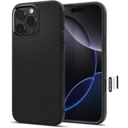 Spigen Liquid Air ”T” MagSafe Case for iPhone 16 Pro Max - Matte Black