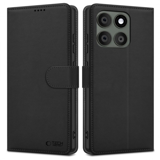 Tech-Protect Wallet Case for Motorola Edge 60 Pro - Black
