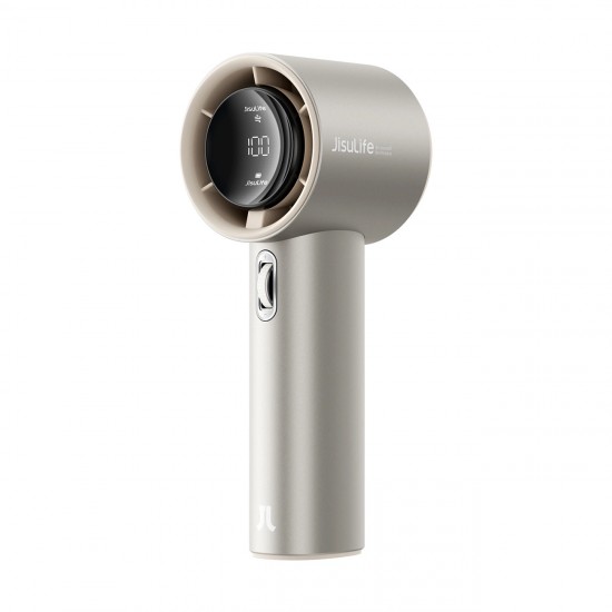 Jisulife Handheld Fan Pro1 S 5000mAh FA53PRO Mini Blower Portable USB Metal Fan - Light Brown