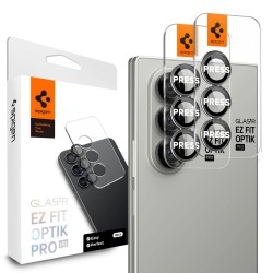 Spigen Optik Pro HD Glas.TR EZ Fit 2-pack Camera Protector for Samsung Galaxy Z Fold 7 - Black