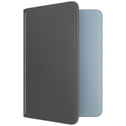 Uniq Belmont Passport Case with Apple Find My RFID Blocking Gray Blue