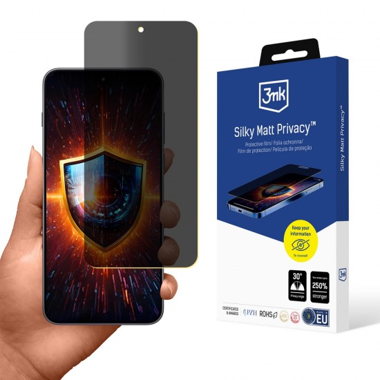 3mk Silky Matt Privacy Screen Protector for OnePlus Nord 5