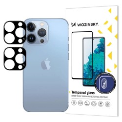 Wozinsky Full Camera Glass for iPhone 17 Air, Set of 2 - Black