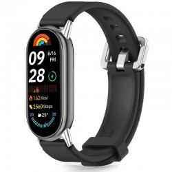Tech-Protect IconBand Classic strap for Xiaomi Smart Band 8 / 9 / 10 / NFC - black