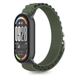 Tech-Protect Nylon Pro Strap for Xiaomi Smart Band 8 / 9 / 10 / NFC - Green