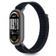 Tech-Protect Nylon Pro Strap for Xiaomi Smart Band 8/9/10/NFC - Black and Orange