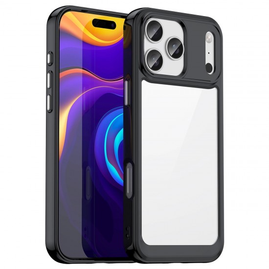 Outer Space Case for iPhone 17 Pro - Black Transparent