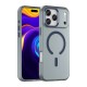Magnetic Abrasive iPhone 17 Pro Case Compatible with MagSafe - Matte Blue