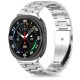Tech-Protect Stainless Steel Strap for Samsung Galaxy Watch 40/44/46 mm - Silver