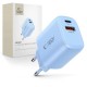 Tech-Protect NCA20 PD 20W QC3.0 USB-A / USB-C Wall Charger - Blue