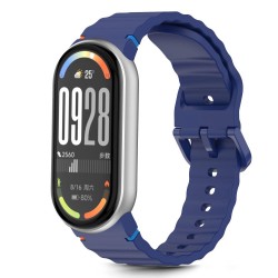 Tech-Protect Silicone Sport Strap for Xiaomi Smart Band 8 / 9 / 10 / NFC - Blue