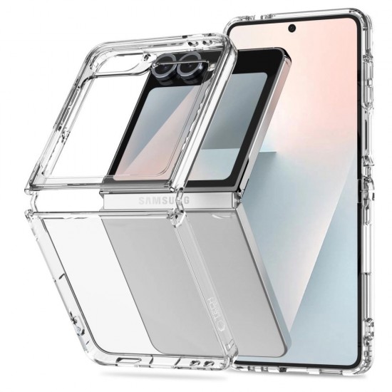 Tech-Protect FlexAir Hybrid Case for Samsung Galaxy Z Flip 6 / 7 FE - Transparent
