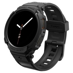 Spigen Rugged Armor Pro Strap for Samsung Galaxy Watch 8 40mm - Matte Black