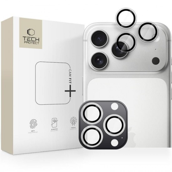 Tech-Protect Camring Fit+ Camera Cover for iPhone 14 Pro / Max / 15 Pro / Max / 16 Pro / Max / 17 Pro / Max - Clear Tech-Protect Camring Fit+ Camera Cover for iPhone 14 Pro / Max / 15 Pro / Max / 16 Pro / Max / 17 Pro / Max - Clear