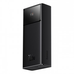 Baseus EnerFill FP41 30000mAh 22.5W Power Bank with Baseus Simple USB-A - USB-C 3A 30cm Cable - Black