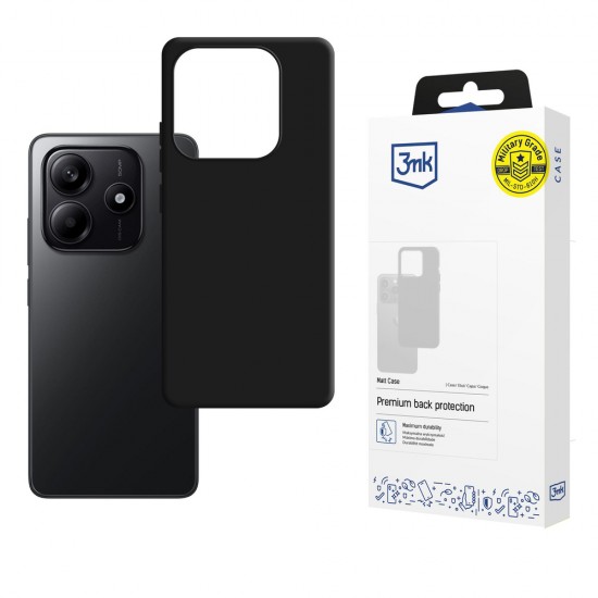3mk Matt Case for Infinix Smart 8 - Matte Black