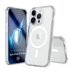 3mk Armor MagCase for iPhone 15 Pro Max - Transparent