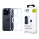 3mk Just20g MagCase for iPhone 15 Pro - transparent