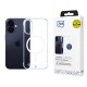 3mk Just20g MagCase for iPhone 16 - transparent