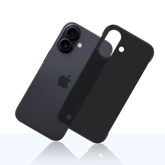 3mk Just20g Matt Case for Apple iPhone 16 - Matte Black