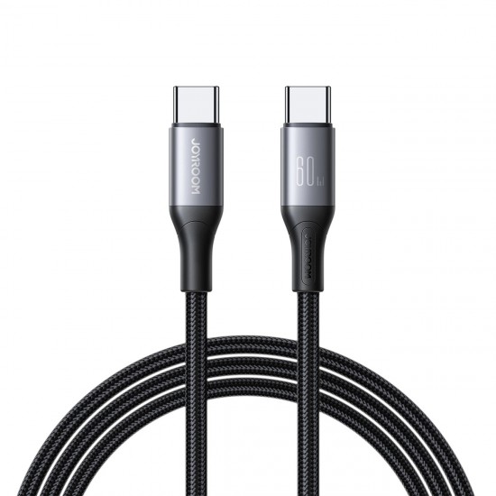 Joyroom S-A28 Flash Series 60W USB-C - USB-C cable 1m - black