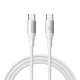 Joyroom S-A28 Flash Series 60W USB-C - USB-C Cable 2m - White