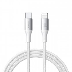 Joyroom S-A28 Flash Series 30W USB-C to Lightning cable 1m - white