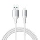 Joyroom S-A28 Flash Series 3A USB-A - Lightning cable 1m - white