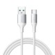 Joyroom S-A28 Flash Series 3A USB-A - USB-C Cable 2m - White