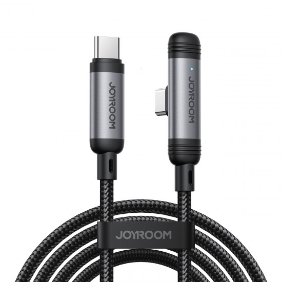 Joyroom S-A56 EnjoyX Series 90° USB-C - USB-C cable 60W 1.2m - black