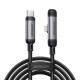 Joyroom S-A56 EnjoyX Series 90° USB-C - Lightning cable 30W 1.2m - black