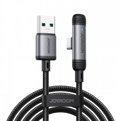 Joyroom S-A56 EnjoyX Series 90° USB-A - USB-C 3A cable 1.2m - black
