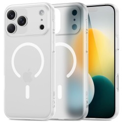 Tech-Protect MagSlim MagSafe Case for iPhone 17 Pro - Matte White