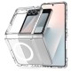 Tech-Protect FlexAir Hybrid MagSafe Case for Samsung Galaxy Z Flip 6 / 7 FE - Transparent