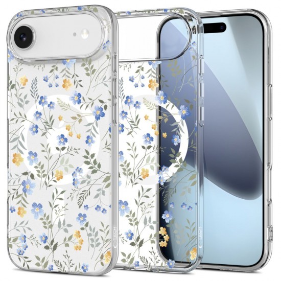 Tech-Protect FlexAir MagSafe Case for iPhone 17 Air - Daisies with Leaves