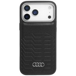 Audi GT Synthetic Leather MagSafe case for iPhone 17 Pro - black