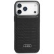 Audi GT Synthetic Leather MagSafe Case for iPhone 17 Pro Max - Black