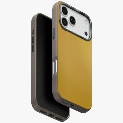 Uniq Lyden DS Case for iPhone 17 Pro Max Magclick Charging - Yellow-Gray