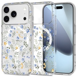 Tech-Protect FlexAir MagSafe Case for iPhone 17 Pro - Daisies with Leaves